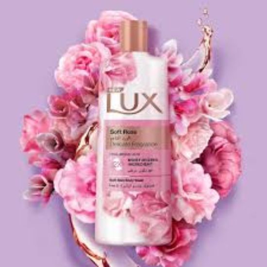 LUX SHOWER GEL 500 ML الروز الورد الناعم