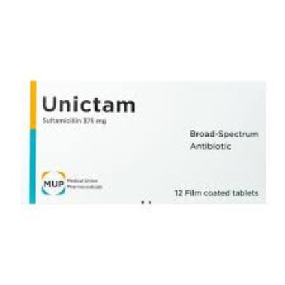 UNICTAM 375 MG 12 TAB 83 LE