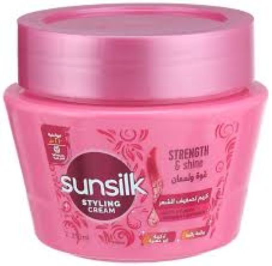 SUNSILK HAIR CREAM SHINE & STRENGTH 210ML