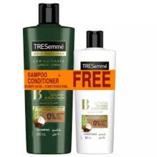 TRESEMME SHAMPO+CONDITIONER 400MG تغذيه وتجد