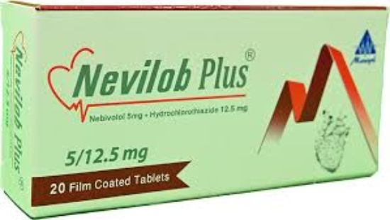 NEVILOB PLUS 5/12.5 MG 20 TAB 48 LE