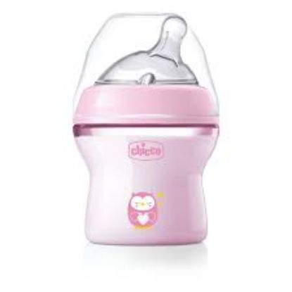 CHICCO NATURAL FEELING +0M 150 ML (53619)ببرونه بناتي
