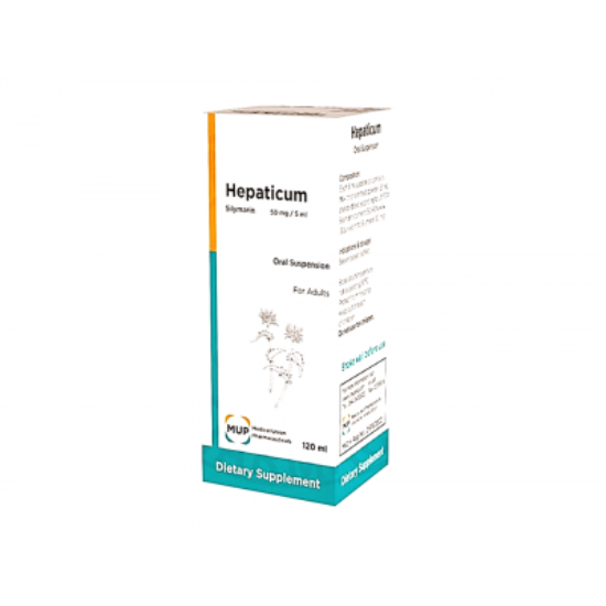 HEPATICUM SYRUP 120 ML 50 LE