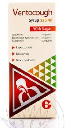 VENTOCOUGH WITH SUGAR SYRUP 125 ML 30 LE