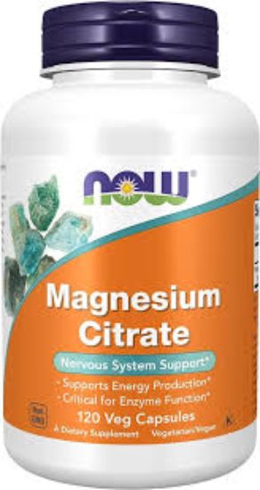 NOW MAGNESIUM CITRATE 120 TAB