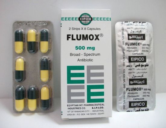 FLUMOX 500 MG 16 CAP