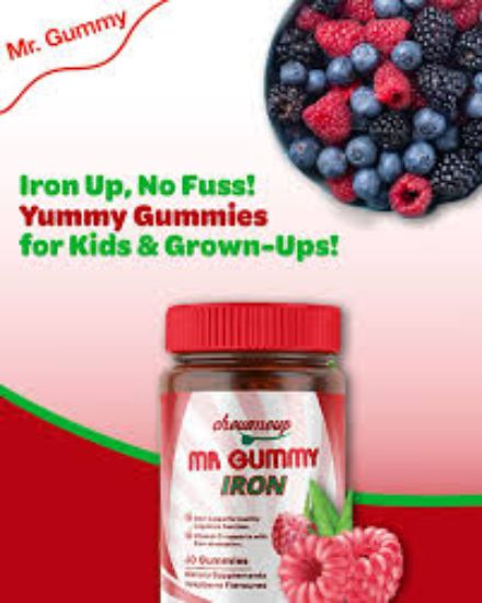 MR.GUMMY IRON 60 GUMMIES
