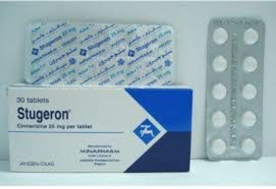 STUGERON 25 MG 30 TAB 52.5 LE