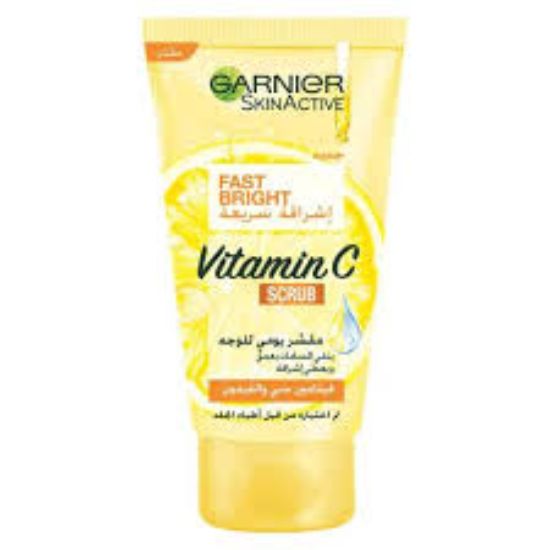 GARNIER SKIN ACTIVE FAST BRIGHT VITAMIN C SCRUB 150 ML