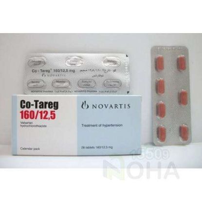 CO-TAREG 160/12.5 MG 28 TAB 300 LE