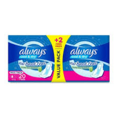 ALWAYS MAXI THICK LONG 20 PADS