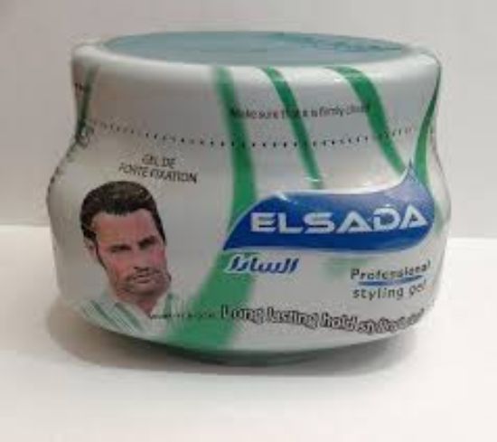 ELSADA PROFESSIONAL STYLING GEL 500ML زيتي