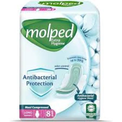 MOLPED ANTIBACTERIAL MAXI LONG 26+2
