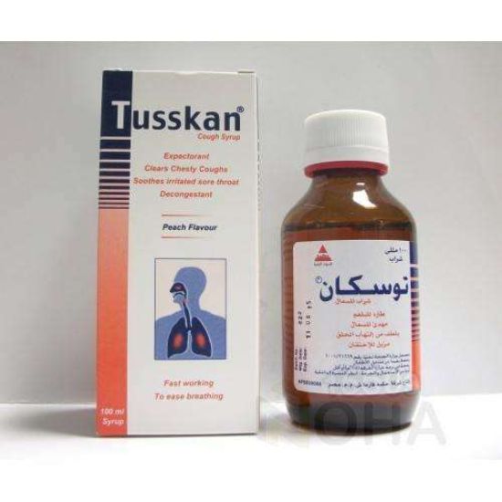 TUSSKAN SYRUP 100 ML 24 LE