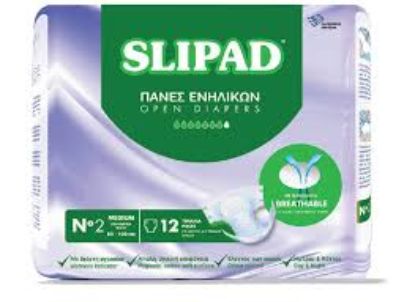 SLIPAD DIAPERS SIZE (M) 12 PCS