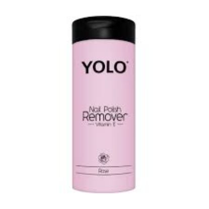 YOLO NAILPOLISH REMOVER NON -ACETONE 135 Ml (ROSE OIL)