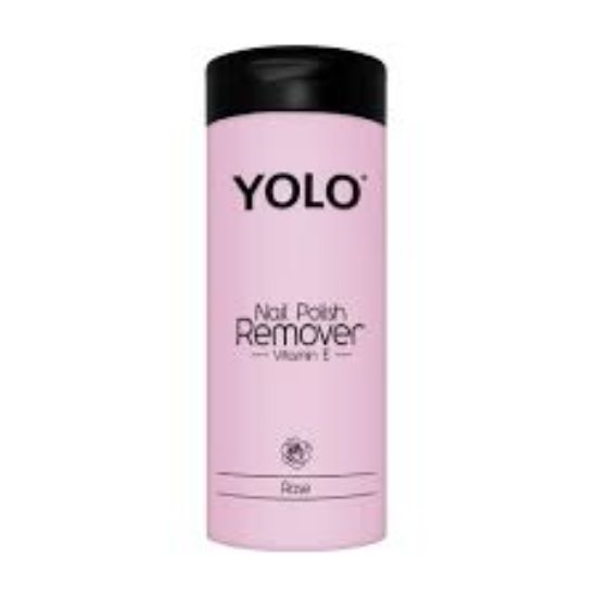 YOLO NAILPOLISH REMOVER NON -ACETONE 135 Ml (ROSE OIL)