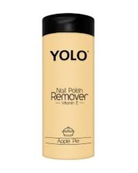 YOLO NAIL POLISH REMOVER 135 ML (APPLE PIE )