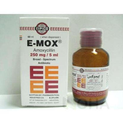 E-MOX 250 MG SUSP 38 LE