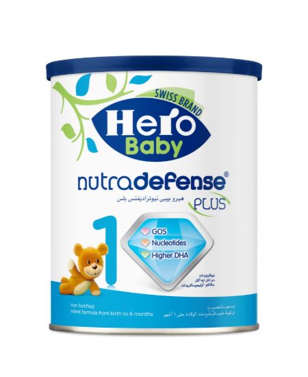 HERO BABY NUTRADEFENSE PLUS 1 MILK 400 GM