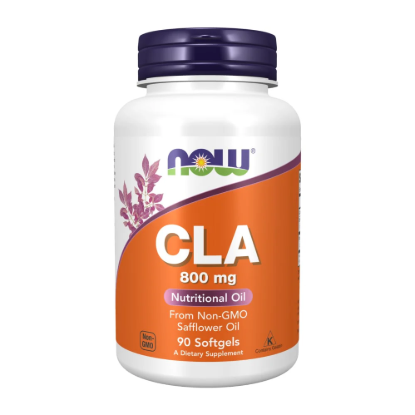 NOW CLA CONJUGATED LINOLEIC ACID 800 MG NOW FOODS 90 SOFTGEL