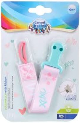 CANPOL BABY SOOTHER CHAIN RIBBON