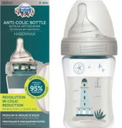 CANPOL BABY ANTI COLIC BOTTLE HABERMAN 260ML