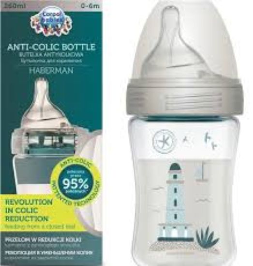CANPOL BABY ANTI COLIC BOTTLE HABERMAN 260ML