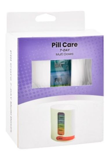 Pill Care 7 Day (حافظة ادويه 28 درج (206