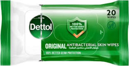 DETTOL 20 WIPES ORIGINAL OFFER 2+1 FREE