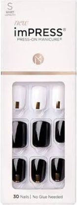 KISS IMPRESS NAILS MIDNIGHT DRIVE KIM004C 83655