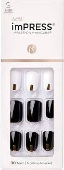 KISS IMPRESS NAILS MIDNIGHT DRIVE KIM004C 83655