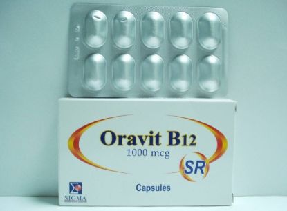 ORAVIT B12 1000MCG 30 CAP