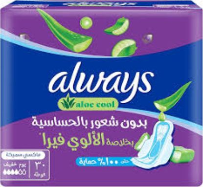 ALWAYS PROTECT PLUS MAXI LONG 26 PCS بالالوفيرا