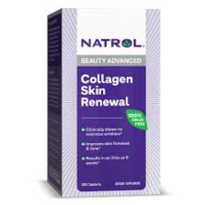 COLLAGEN SKIN RENEWAL 120 TAB NATROL