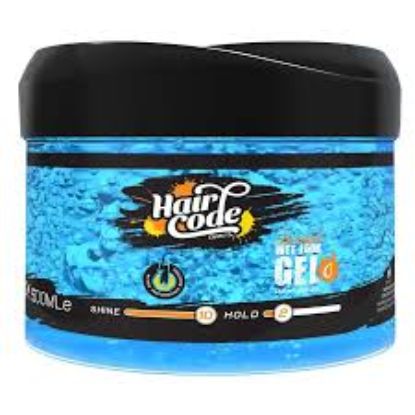 HAIR CODE GEL 160 ML ازرق برطمان