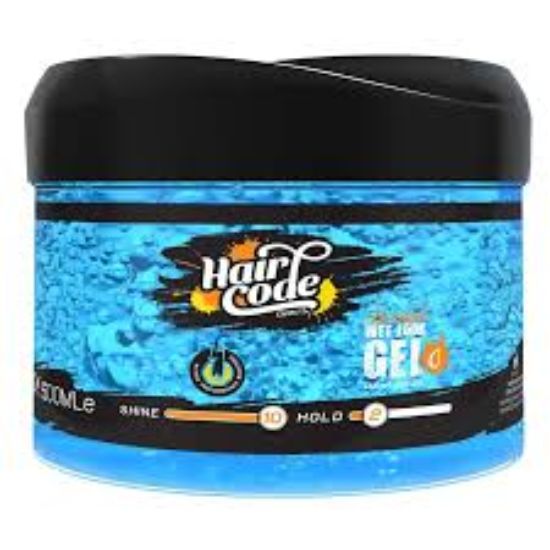 HAIR CODE GEL 160 ML ازرق برطمان