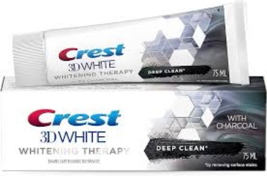 CREST 3D WHITE 75 ML تنظيف عميق بالفحم