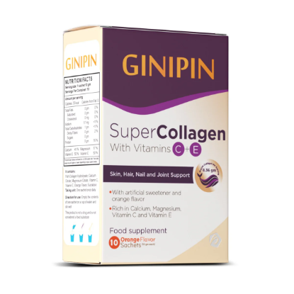 GINIPIN SUPER COLLAGEN 10 SACHETS 250 LE