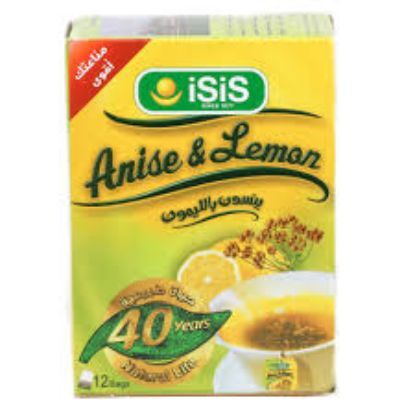 ISIS ANISE & LIMON 12 BAGS