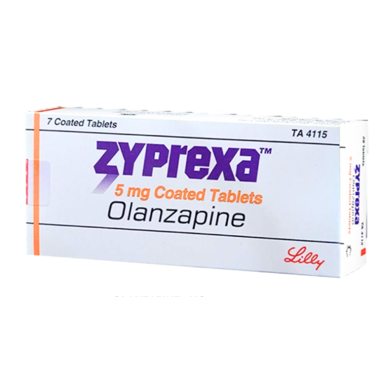 ZYPREXA 5 MG 7 TAB 80 LE