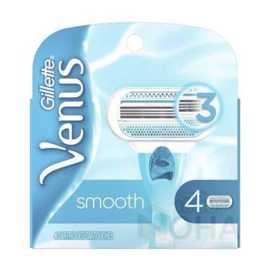 GILLETTE VENUS EXTRA SENSITIVE SMOOTH WOMEN 4PCS امواس