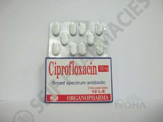 CIPROFLOXACIN 500 MG 10 TAB 63 LE