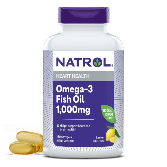 OMEGA-3 FISH OIL 1000 MG 90 SOFTGELS NATROL