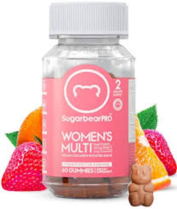 SUGAR BEAR WOMENS MULTI 60 GUMMIES