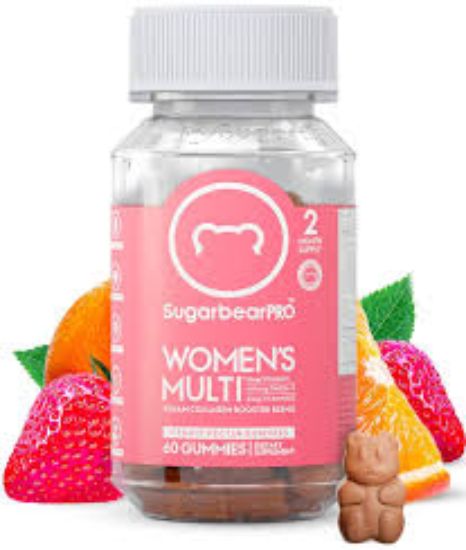 SUGAR BEAR WOMENS MULTI 60 GUMMIES