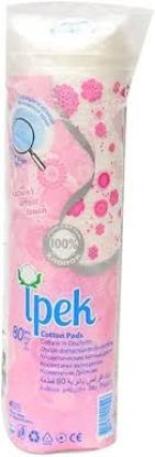 IPEK COTTON PADS 80 PCS قطن مكياج شرايح