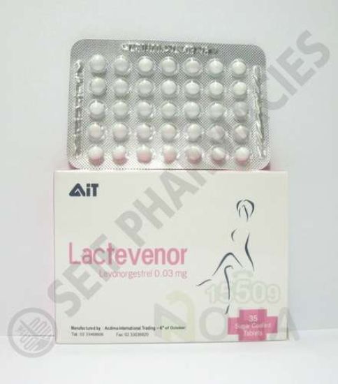 LACTEVENOR 0.03 MG 35 TAB 25 LE