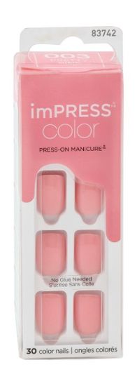 KISS IMPRESS COLOR PRETTY PINK KIM C003
