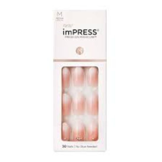 KISS IMPRESS NAILS MEDIUM AWESTRUCK (M)KIMM 01
